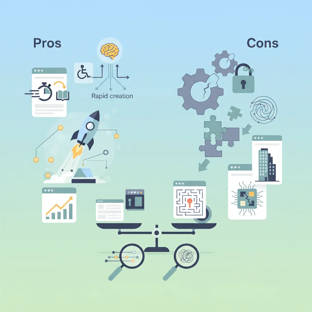 What Are the Pros and Cons of Using Base44?